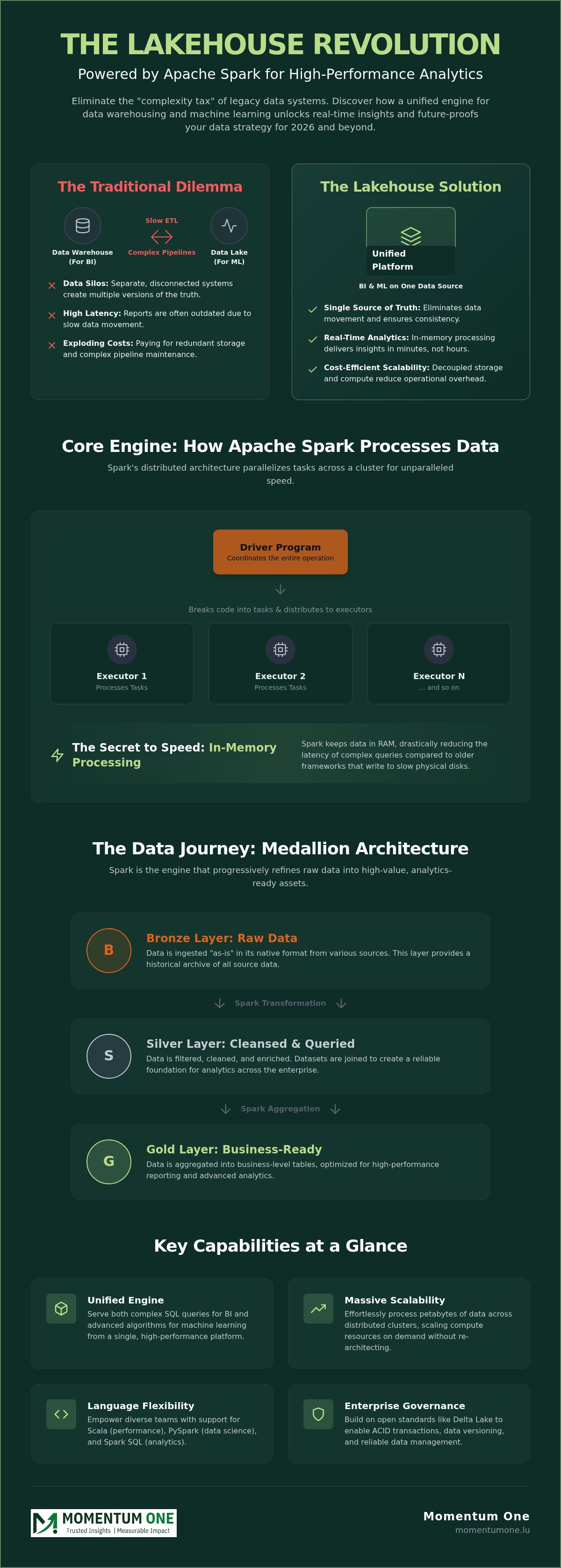Apache spark in lakehouses